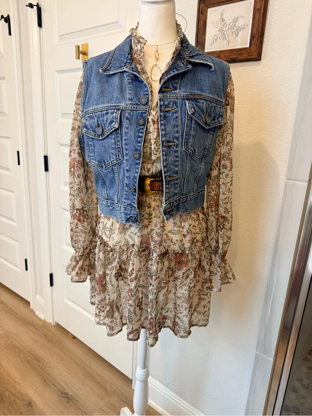 Vintage Calvin Klein Denim Vest